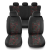 Universal Sitzbezüge Auto für Seat Arona (2017-....) - Autositzbezüge Schonbezüge für Autositze - UNE-RD