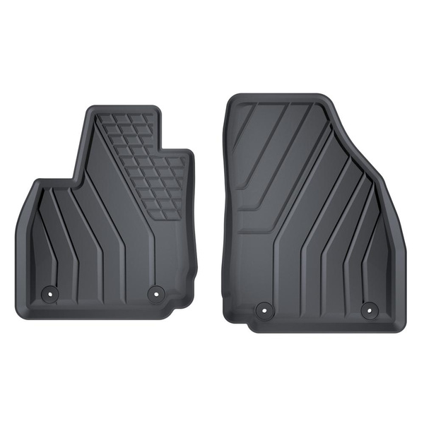 TPE Fußmatten Auto für MG ZS SUV (2024-....) - schwarz Automatten Autoteppiche