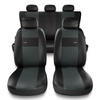 Universal Sitzbezüge Auto für Seat Ibiza II, III, IV, V (1993-....) - Autositzbezüge Schonbezüge für Autositze - XL-G