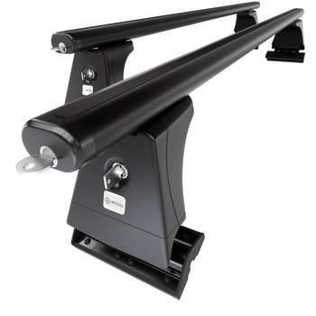 Aluminium-Dachträger für BMW 5er F10 (2010-2017) - schwarz Dachträger Dachgepäck