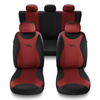 Universal Sitzbezüge Auto für Nissan Juke I, II (2010-....) - Autositzbezüge Schonbezüge für Autositze - TR-RD