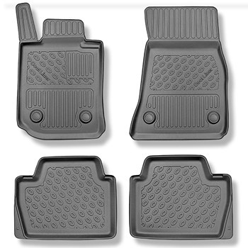 TPE Fußmatten Auto für BMW 4er G22, G26 Coupé, Gran Coupé (10.2020-....) - schwa