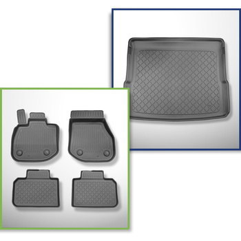 Set Kofferraumschale und angepasste Autoteppiche TPE für: BMW iX1 U11 SUV (11.20