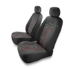 Universal Sitzbezüge Auto für Peugeot 208 I, II (2012-....) - Autositzbezüge Schonbezüge für Autositze - 2UNE-RD