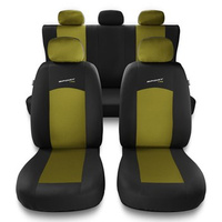 Universal Sitzbezüge Auto für Seat Cordoba I, II (1993-2009) - Autositzbezüge Schonbezüge für Autositze - S-Y