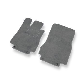 Fußmatten Auto für Mercedes-Benz CL W215 Coupé (1999-2006) - Premium Velours gra