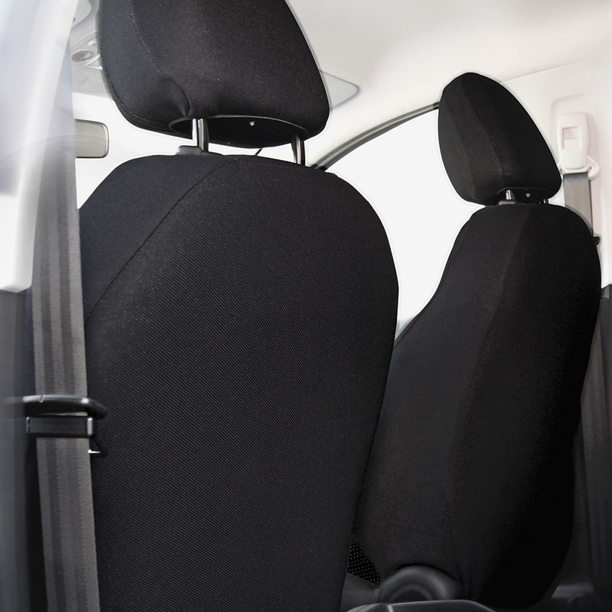 Maßgeschneiderte Sitzbezüge Auto für Fiat 500 Hatchback (2007-2020) -  Autositzbezüge Schonbezüge für Autositze - E3 Typ 3