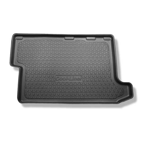 Kofferraumwanne für Ford Transit Custom L2 Van (01.2013- 06.2023) - Kofferraummatte rutschfest Schutzmatte - hinter der dritten Sitzreihe