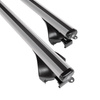 Aluminium-Dachträger für Opel Zafira B (2005-2011) - silbern Dachträger Dachgepäckträger - integrierte Relinge