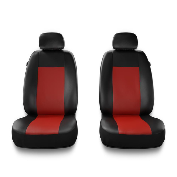 Universal Sitzbezüge Auto für Peugeot 308 I, II, III (2007-....) – Vordersitze Autositzbezüge Schonbezüge – 2CM-RD