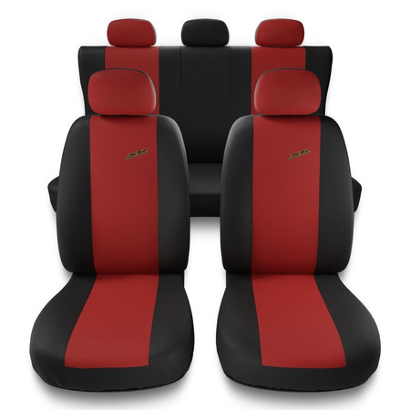 Universal Sitzbezüge Auto für Peugeot 206 (1998-2012) - Autositzbezüge Schonbezüge für Autositze - X.R-RD
