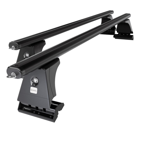 Aluminium-Dachträger für BMW 5er G30 (2017-2023) - schwarz Dachträger Dachgepäckträger - Montagepunkte