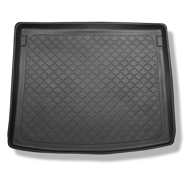 Kofferraumwanne für Volkswagen Caddy Life, Comfortline, Trendline Kombi (2004-10.2020) - Kofferraummatte rutschfest Schutzmatte - 5-Sitzer; mit Plastikverkleidung auf den Kofferraumwänden