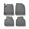TPE Fußmatten Auto für Seres 3 SUV (04.2021-....) - schwarz Automatten Autoteppiche