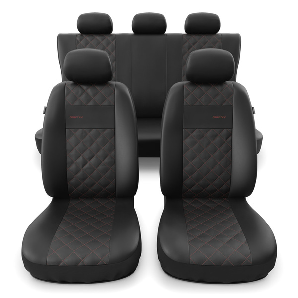 Universal Sitzbezüge Auto für Alfa Romeo 147 (2000-2010) - Autositzbezüge Schonbezüge für Autositze - PRF-RD