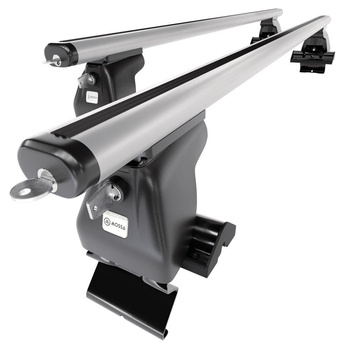 Aluminium-Dachträger für Nissan Almera mk II (2000-2006) - silbern Dachträger Da