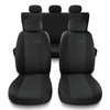 Universal Sitzbezüge Auto für BMW X6 E71, F16, G06 (2008-....) – Autositzbezüge Schonbezüge für Autositze – X.R-G1