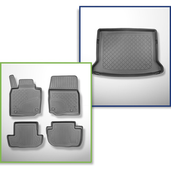 Set Kofferraumschale und angepasste Autoteppiche TPE für: Mazda MX-30 SUV (09.20