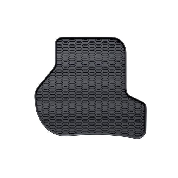 Gummifußmatten Auto für Skoda Octavia II Kombi, Liftback (2004-2013) - Gummimatten Gummi Fußmatten - schwarz - 4 Stk.