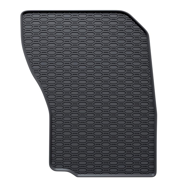 Gummifußmatten Auto für Mitsubishi Outlander III SUV (2012-2022) - Gummimatten Gummi Fußmatten - schwarz - 4 Stk.