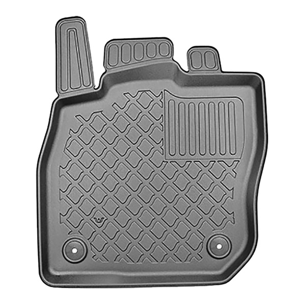 TPE Fußmatten Auto für Seat Leon IV mHEV Hatchback, Sportstourer (05.2020-....) - schwarz Automatten Autoteppiche