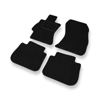 Fußmatten Auto für Subaru Forester IV SUV (2012-2018) - schwarze Automatten Auto