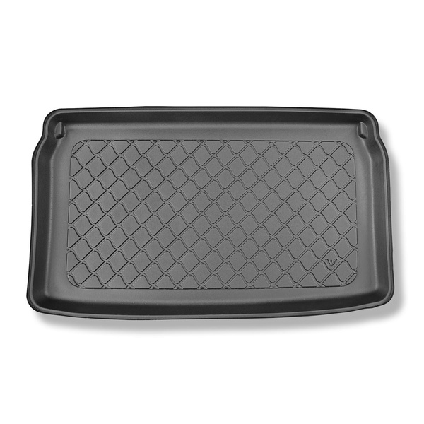 Kofferraumwanne für Opel Mokka B SUV (02.2021-....) - Kofferraummatte rutschfest Schutzmatte - obere Ladefläche; Varioboden im hoechsten Ebene