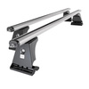 Aluminium-Dachträger für Opel Astra H mk III (2004-2014) - silbern Dachträger Dachgepäckträger - Montagepunkte