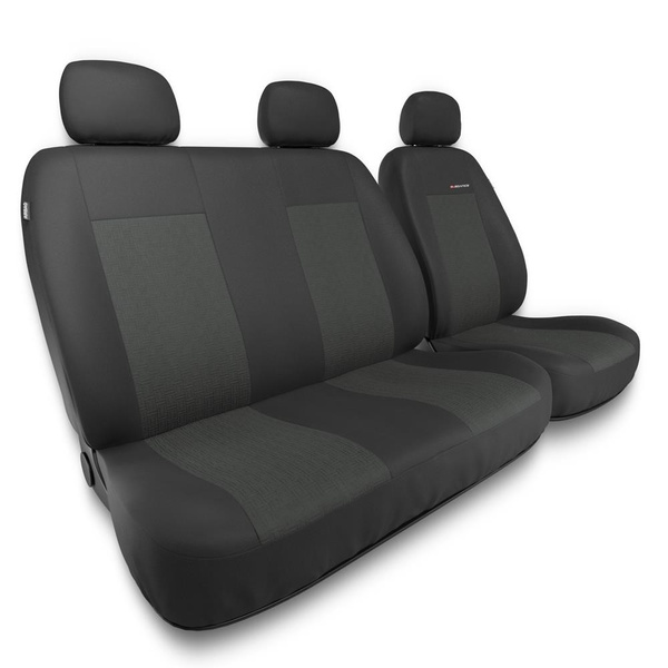 Universal Sitzbezüge Auto für Opel Vivaro A, B, C (2001-....) – Vordersitze Autositzbezüge Schonbezüge – BE-1