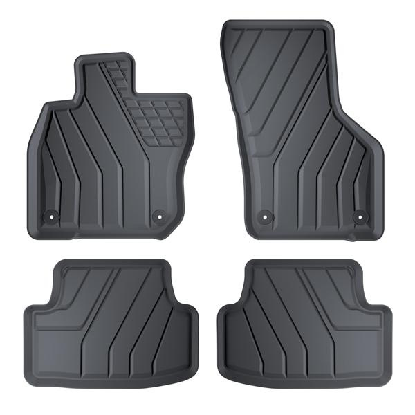 TPE Fußmatten Auto für Opel Astra L Plug-In Hybrid Sports Tourer (2021-....) - schwarz Automatten Autoteppiche