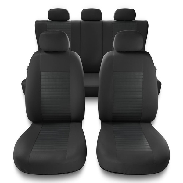 Universal Sitzbezüge Auto für Honda Jazz II, III, IV, V (2002-....) – Autositzbezüge Schonbezüge für Autositze – MD-2