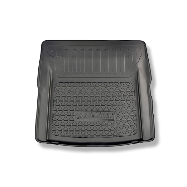 Kofferraumwanne für Volvo S60 III Limousine (10.2018-....) - Kofferraummatte rutschfest Schutzmatte - vertiefte Ladeflaeche; mit doppeltem Ladeboden; nicht fuer Plug-in Hybrid