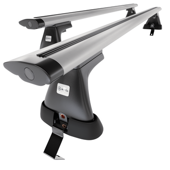 Aluminium-Dachträger für Citroen C4 (2010-2017) - silbern Dachträger Dachgepäckt