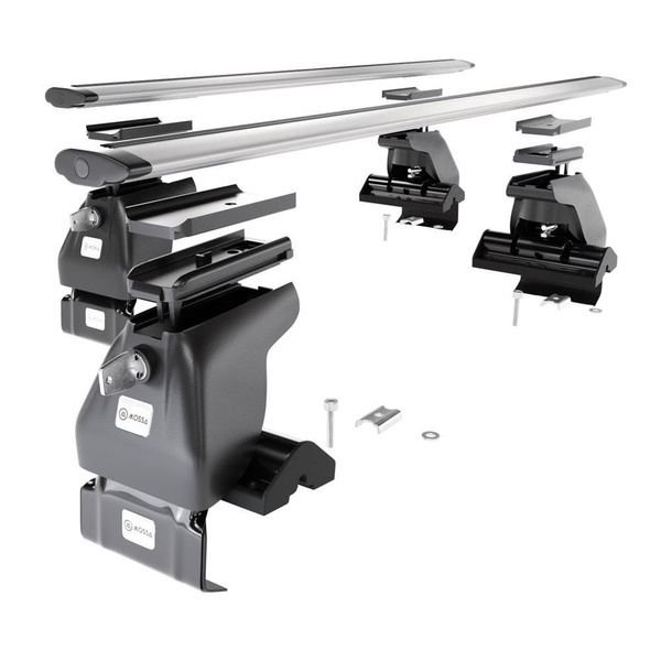 Aluminium-Dachträger für Hyundai Elantra mk V (2011-2015) - silbern Dachträger Dachgepäckträger - ohne Montagelemente