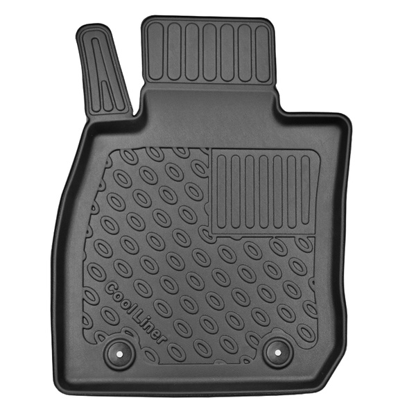 Set Kofferraumschale und angepasste Autoteppiche TPE PREMIUM für: Mazda CX-3 SUV (06.2015-12.2021) - auf obere (auch mit Subwoofer) und untere (nur ohne Subwoofer) Ladefläche des Variobodens