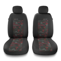 Universal Sitzbezüge Auto für Peugeot 306 (1993-2003) - Vordersitze Autositzbezüge Schonbezüge - 2UNE-RD