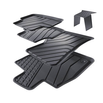 TPE Fußmatten Auto für Volkswagen Golf VIII Hatchback (2019-....) - schwarz Auto