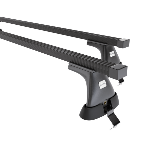 Stahl-Dachträger für Audi A3 8V (2013-2020) - schwarz Dachträger Dachgepäckträger - ohne Montagelemente