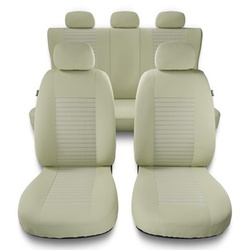 Universal Sitzbezüge Auto für BMW X1 I, II (2009-2022) - Autositzbezüge Schonbezüge für Autositze - MD-7