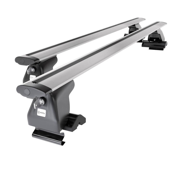 Aluminium-Dachträger für Nissan Terrano R20 mk II (2003-2006) - silbern Dachträger Dachgepäckträger - ohne Montagelemente