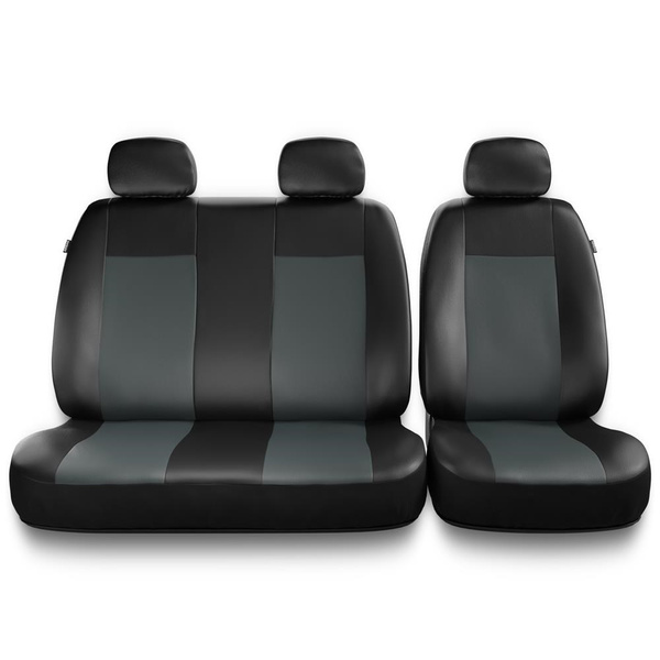 Universal Sitzbezüge Auto für Opel Movano I, II, III (1999-....) – Vordersitze Autositzbezüge Schonbezüge – BC-G