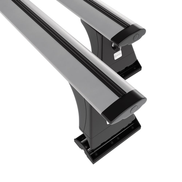 Aluminium-Dachträger für Peugeot 3008 (2009-2016) - silbern Dachträger Dachgepäckträger - Montagepunkte