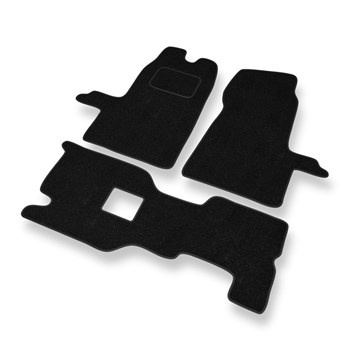 Fußmatten Auto für Ford Transit VI Van (2000-2006) - schwarze Automatten Autotep