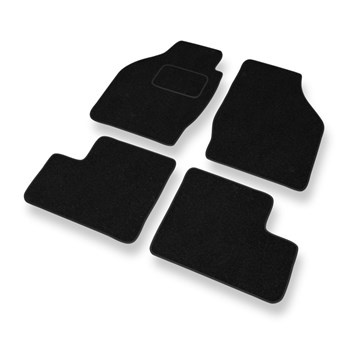 Fußmatten Auto für Suzuki Ignis I, II SUV (2000-2008) - schwarze Automatten Auto