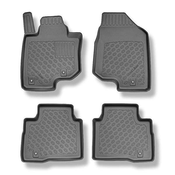 TPE Fußmatten Auto für Ssangyong Torres EVX SUV (03.2024-....) - schwarz Automatten Autoteppiche