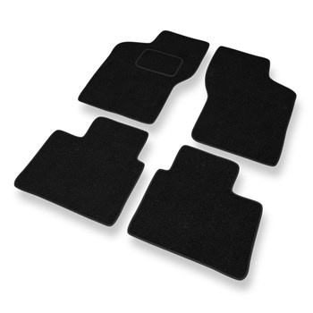 Fußmatten Auto für Fiat Brava Hatchback (1995-2001) - schwarze Automatten Autote