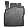 TPE Fußmatten Auto für Volkswagen Arteon Fastback, Shooting Brake (06.2017-....) - schwarz Automatten Autoteppiche