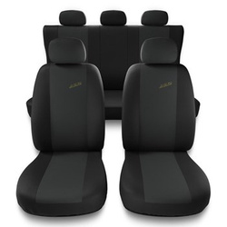 Universal Sitzbezüge Auto für Peugeot 206 (1998-2012) - Autositzbezüge Schonbezüge für Autositze - X.R-G1