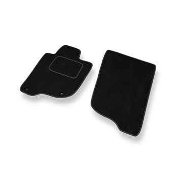 Fußmatten Auto für Mitsubishi L200 IV Pick-Up (2006-2015) - Premium Velours schw