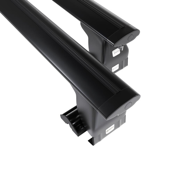 Aluminium-Dachträger für BMW X3 F25 (2010-2017) - schwarz Dachträger Dachgepäckträger - ohne Montagelemente